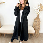 The After Hours Hooded Coat - 3 colors! - The Nines