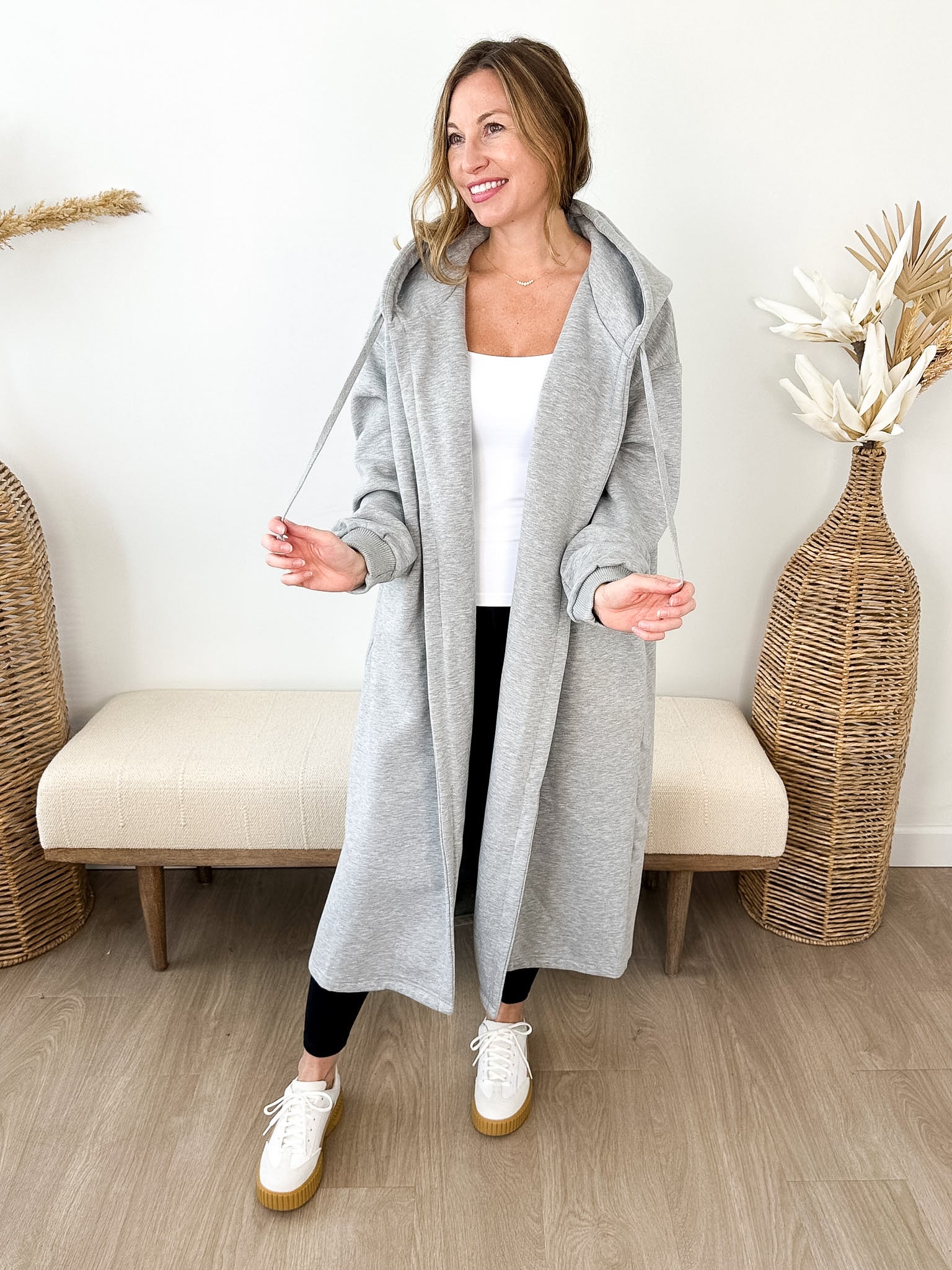 The After Hours Hooded Coat - 3 colors! - The Nines