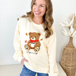 "Hug In A Mug" Cozy Teddy Sweatshirt - The Nines
