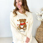 "Hug In A Mug" Cozy Teddy Sweatshirt - The Nines