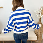 Amerie Striped Collared Pullover - 2 colors! - The Nines