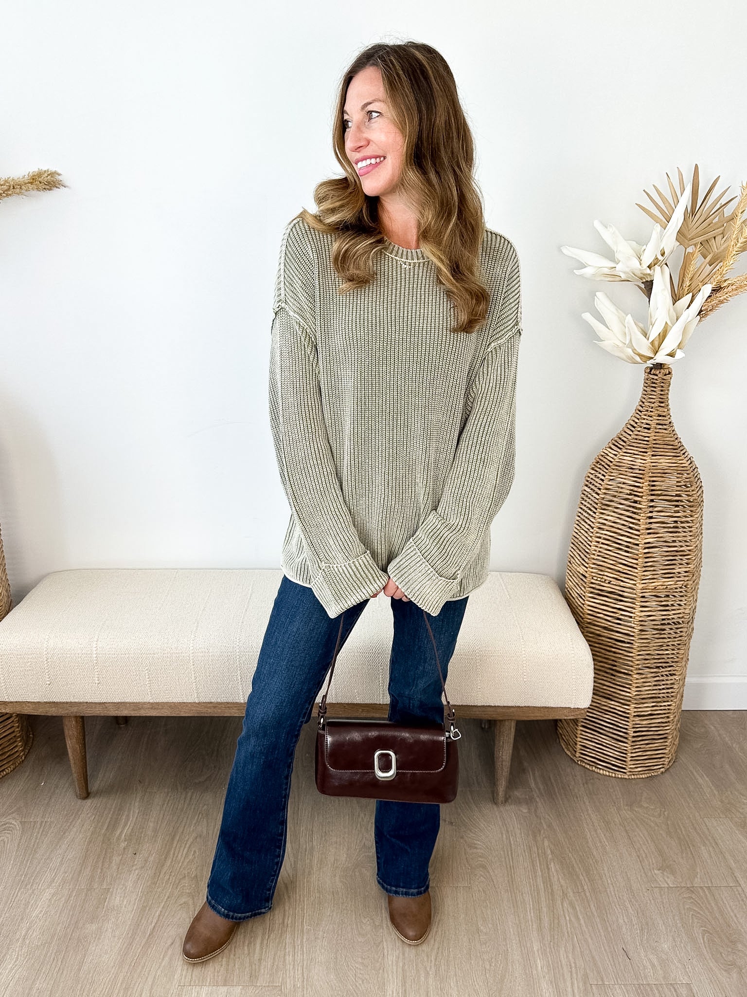 Faded Favorite Sweater - 4 colors!