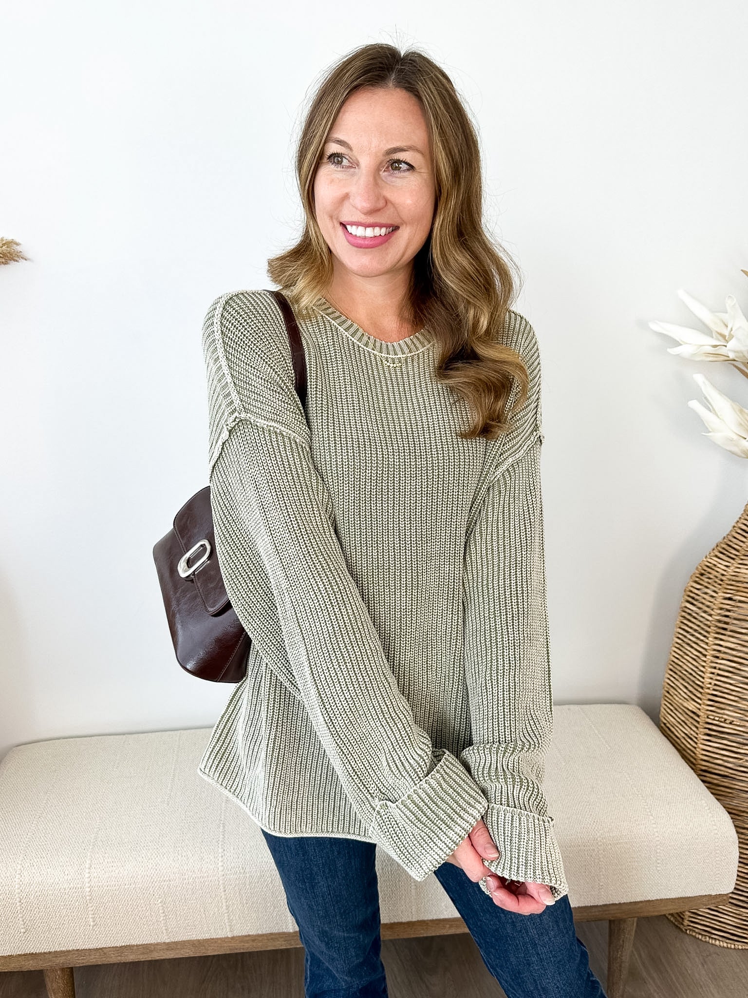 Faded Favorite Sweater - 4 colors!