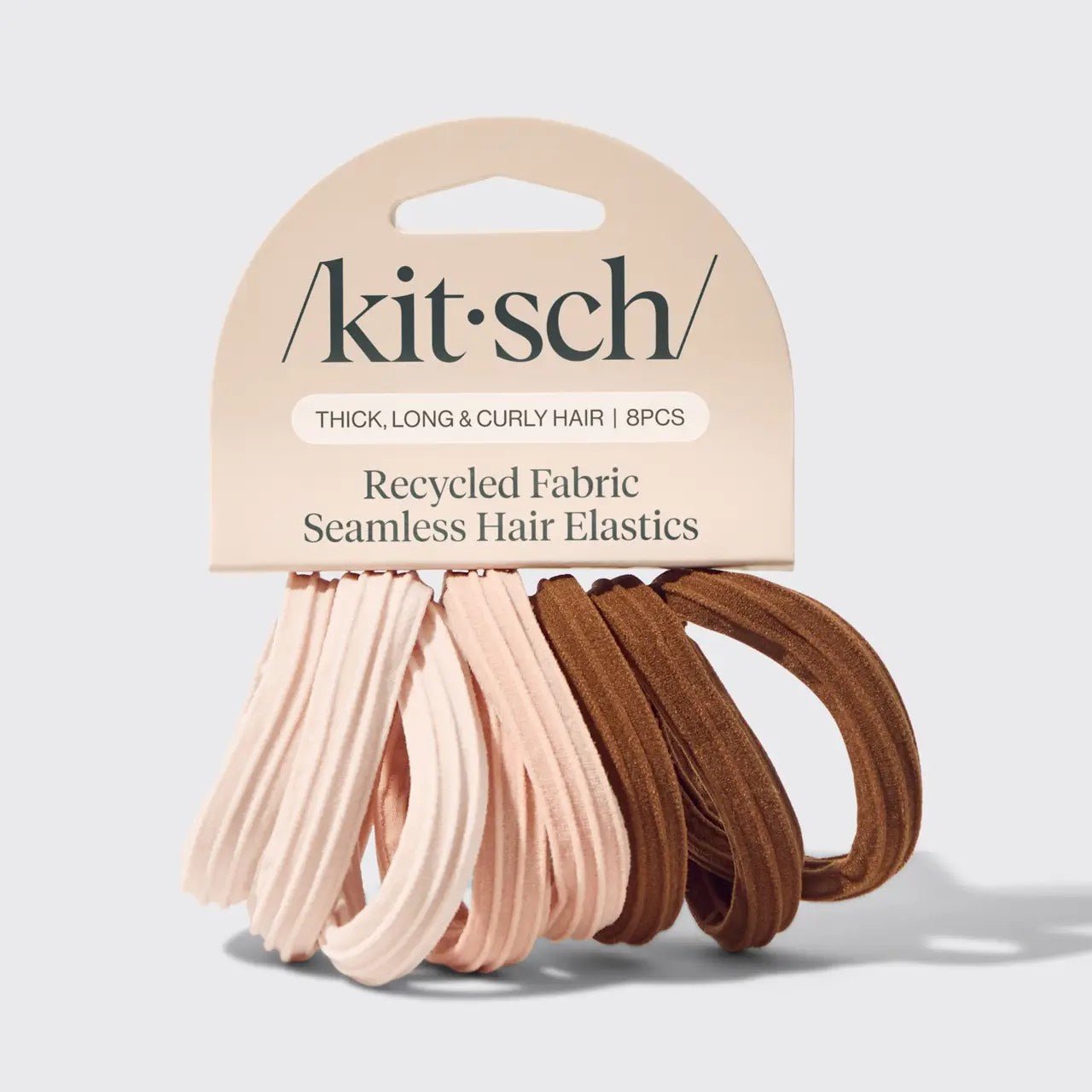 Kitsch Recycled Fabric Seamless Hair Ties - 3 Colors! - The Nines