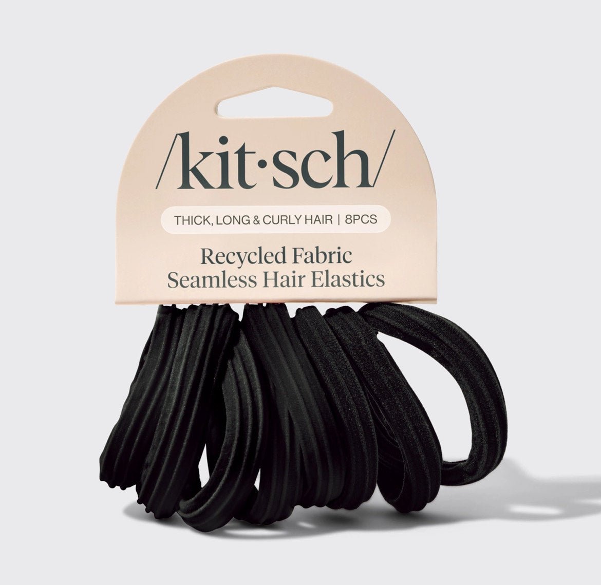 Kitsch Recycled Fabric Seamless Hair Ties - 3 Colors! - The Nines