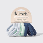 Kitsch Recycled Fabric Seamless Hair Ties - 3 Colors! - The Nines
