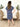 Striped Shift Dress - The Nines