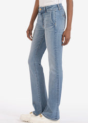 KUT Natalie Mid Rise Trouser Bootcut Jeans