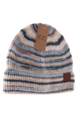 C.C Blue Small Stripe Beanie