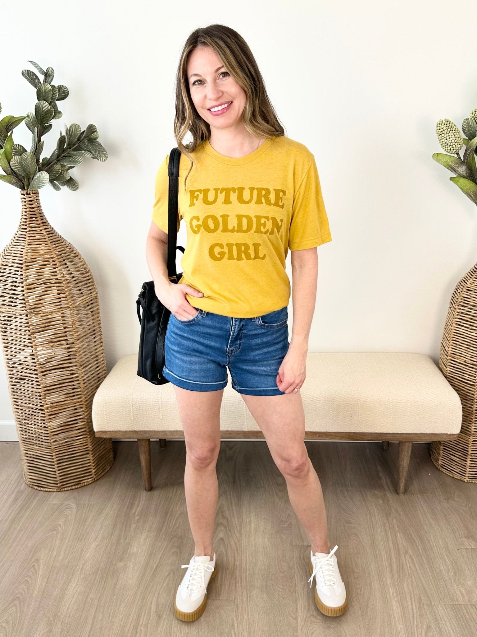 Retro "Future Golden Girl" Tee - The Nines