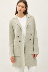 Oat Open Sweater Coat