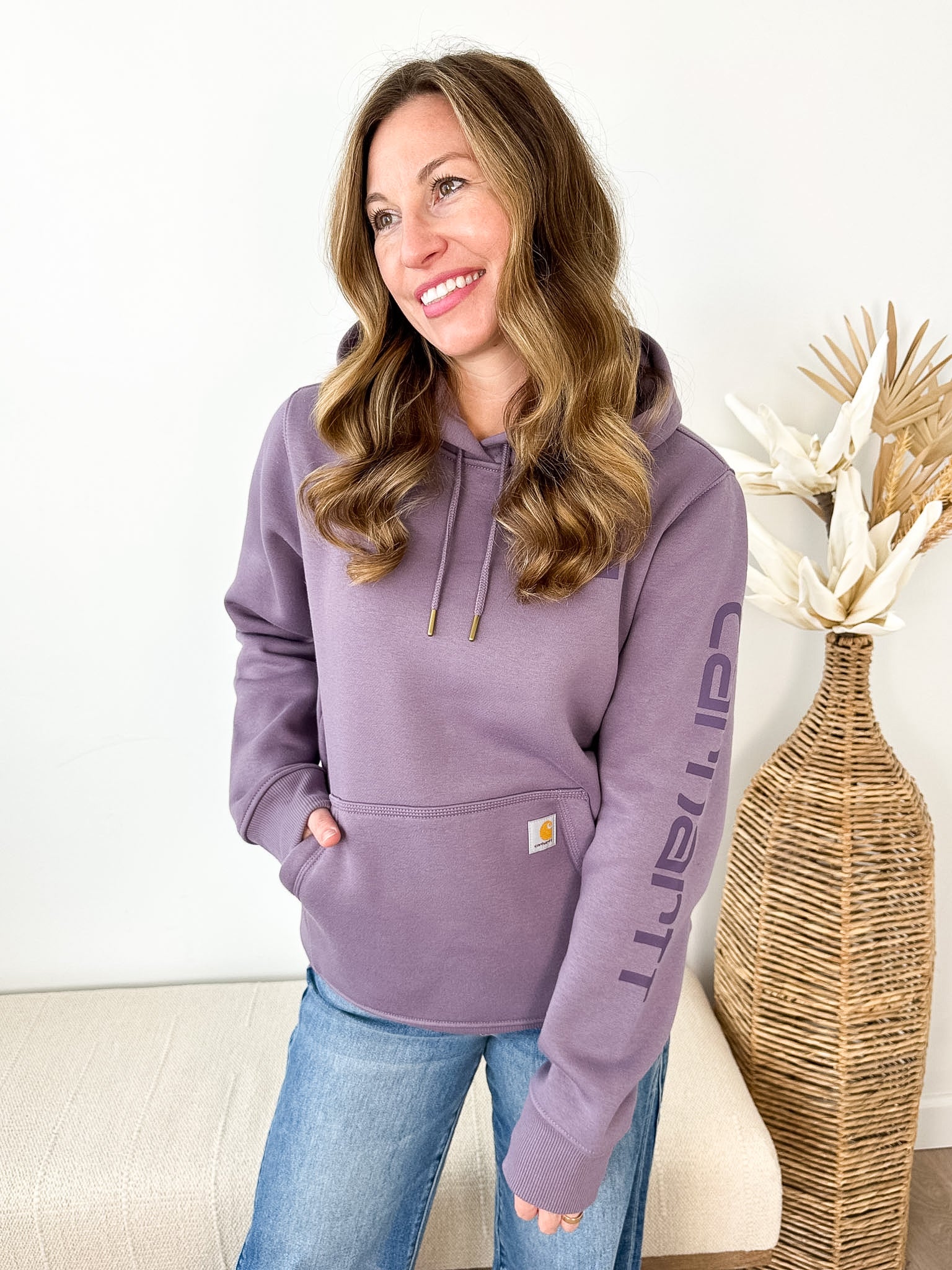 Carhartt Clarksburg Logo Sweatshirt - The Nines