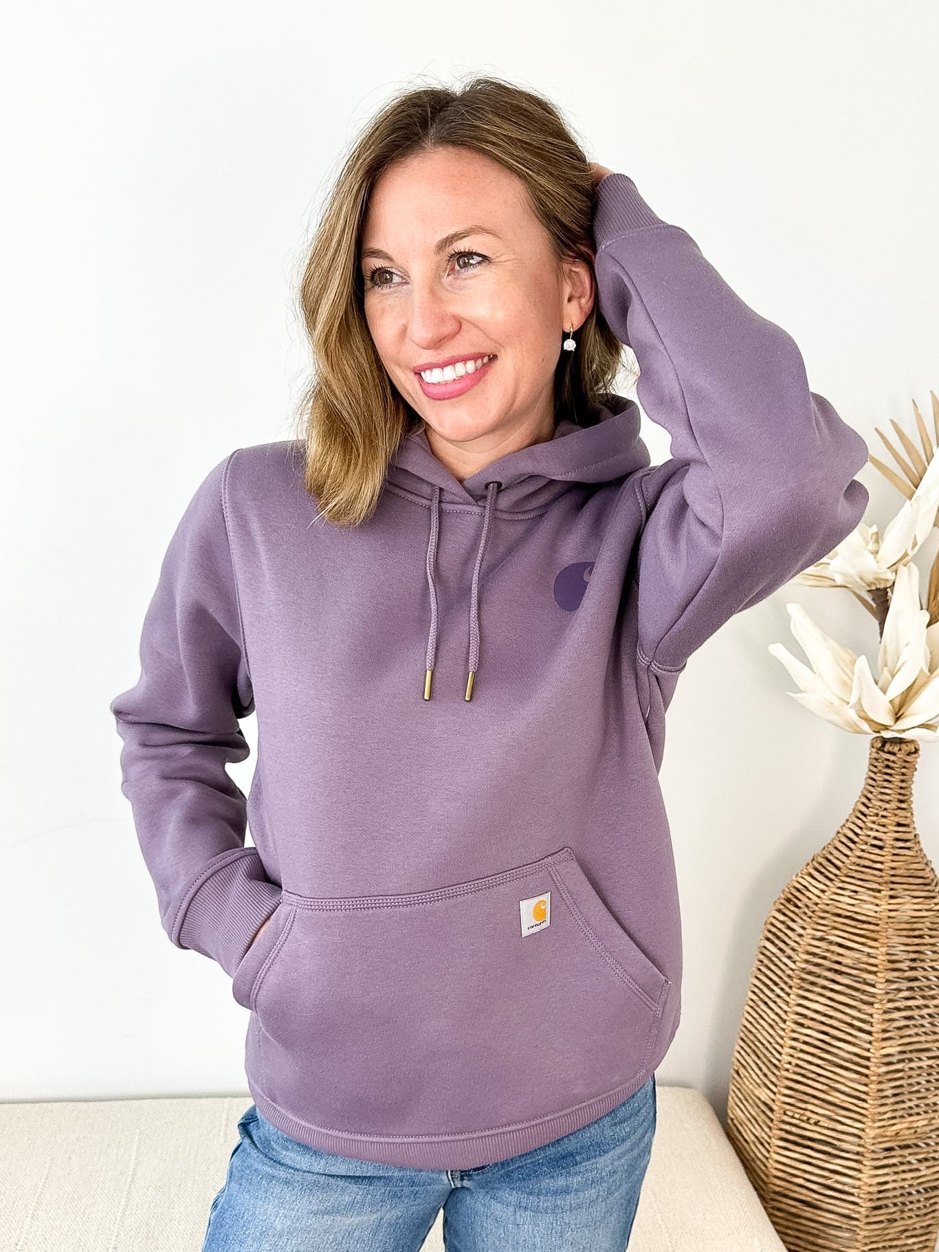 Carhartt Clarksburg Logo Sweatshirt - The Nines