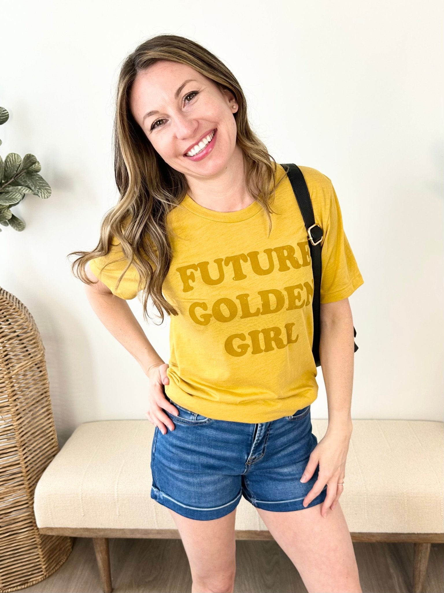Retro "Future Golden Girl" Tee - The Nines