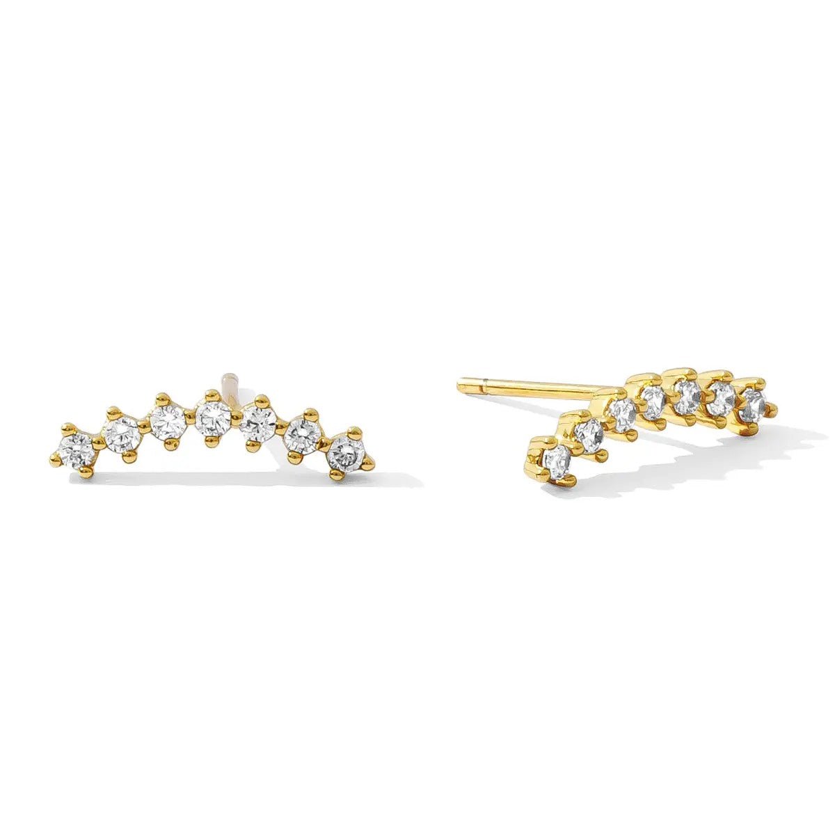 Glitz Crawler Earrings - The Nines