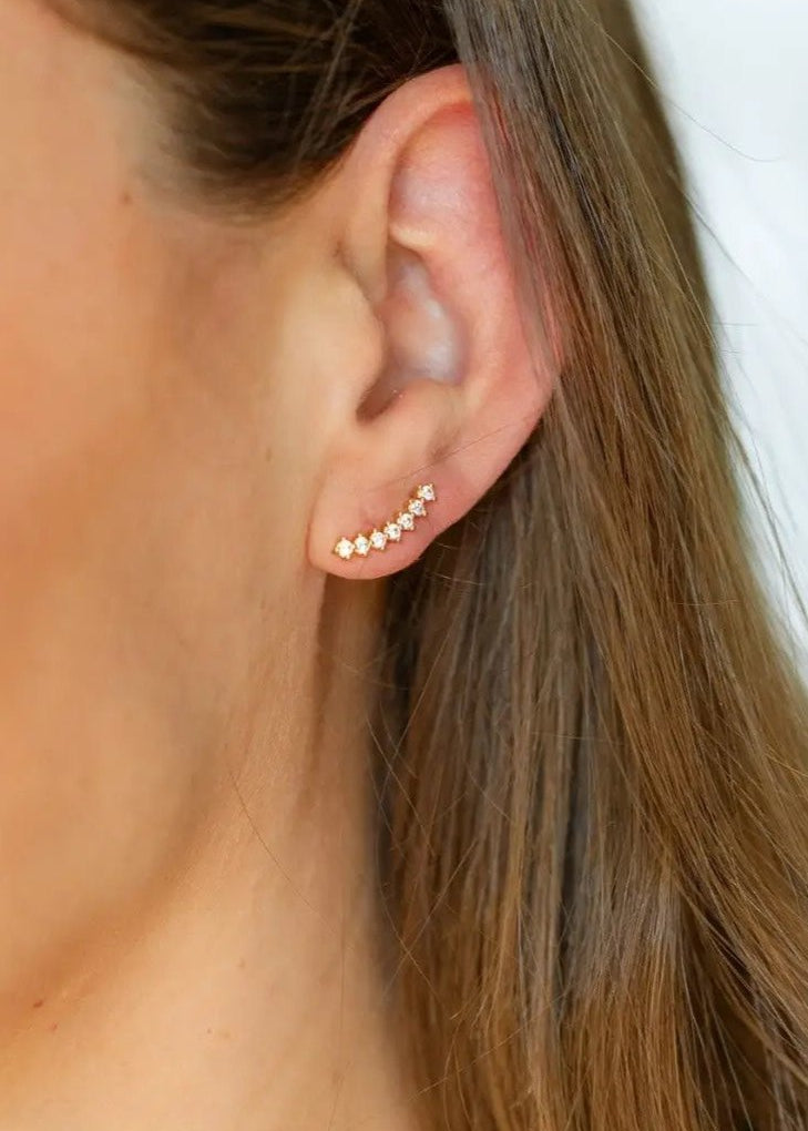 Glitz Crawler Earrings - The Nines