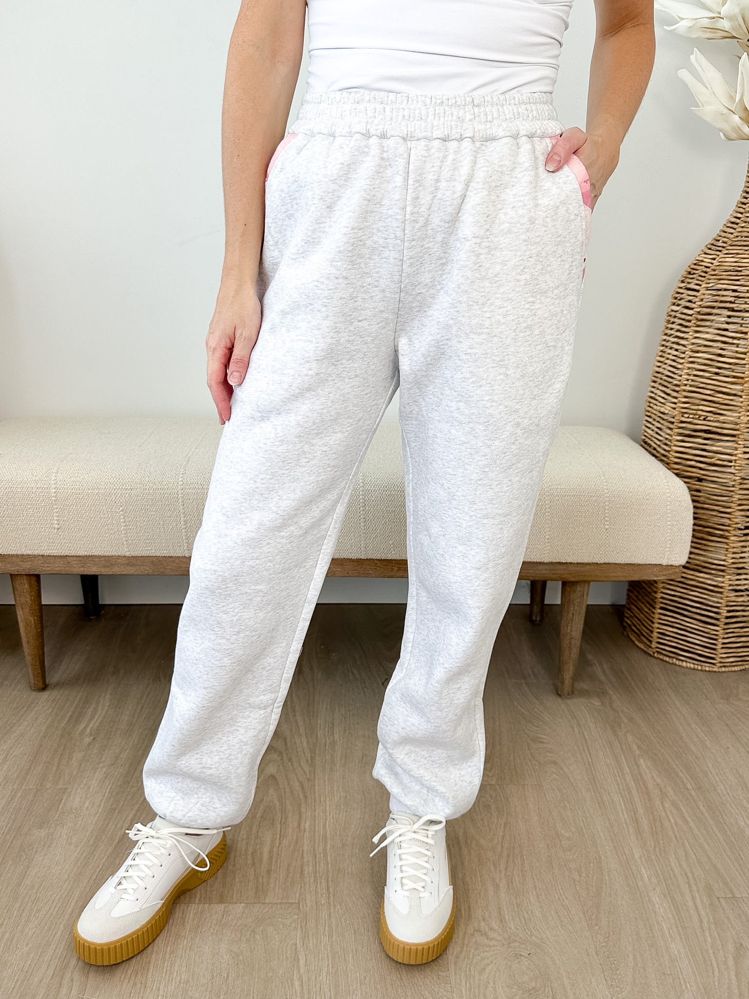 Gemma Patchwork Joggers - The Nines