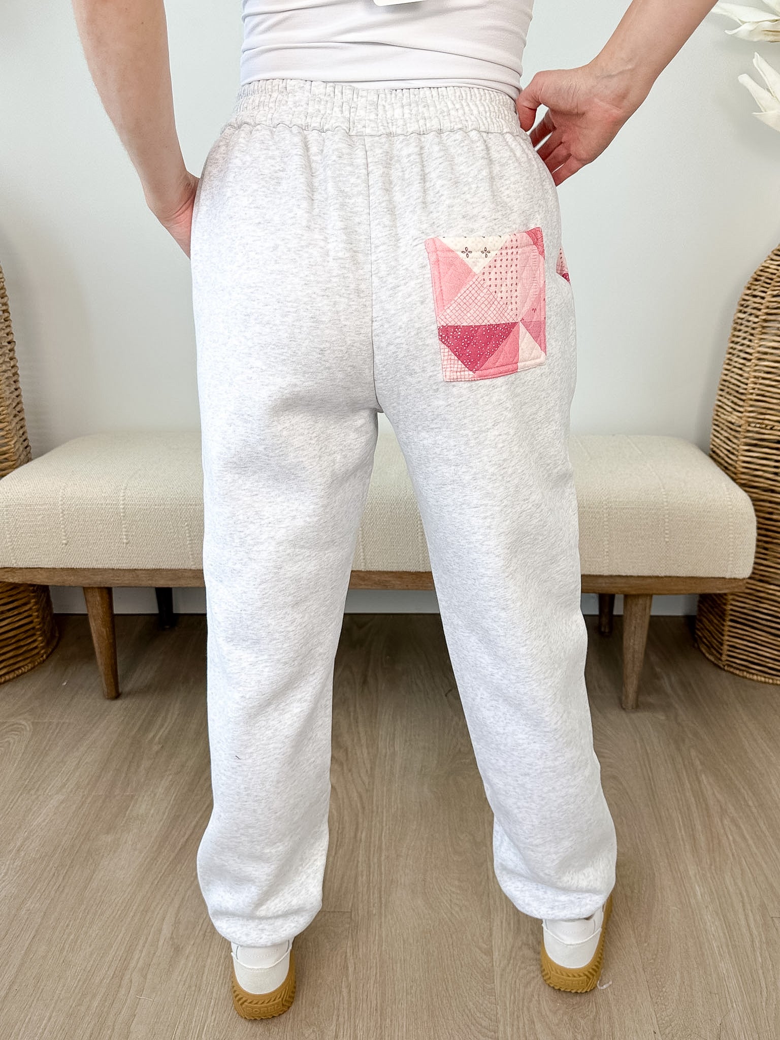 Gemma Patchwork Joggers - The Nines