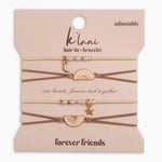 K’Lani Hair Tie Bracelets - Forever Friends - The Nines
