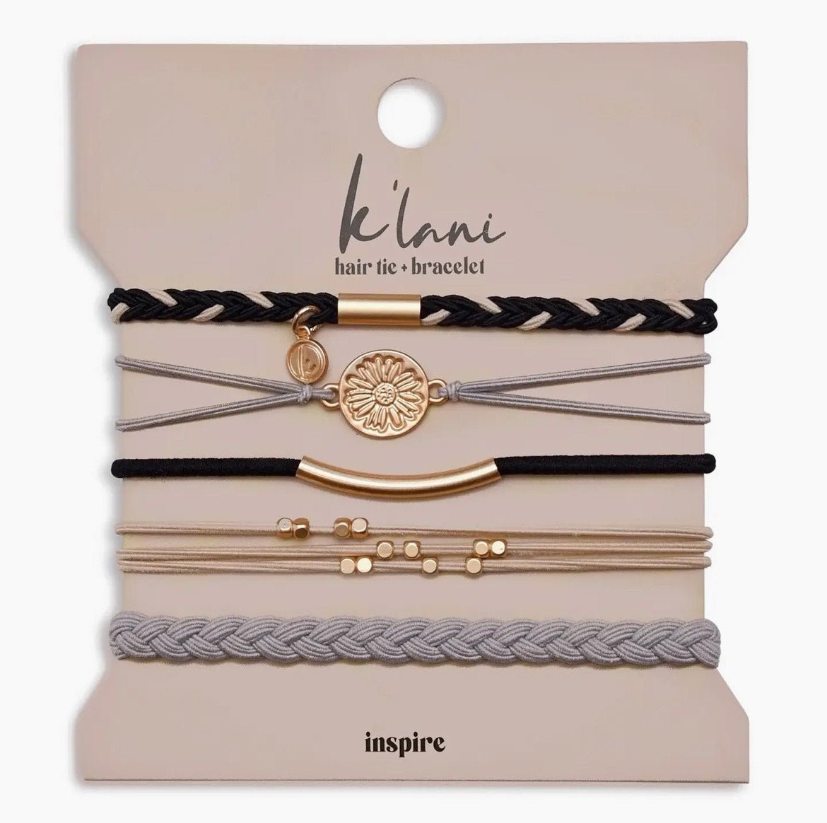 K’Lani Hair Tie Bracelets - Inspire - The Nines