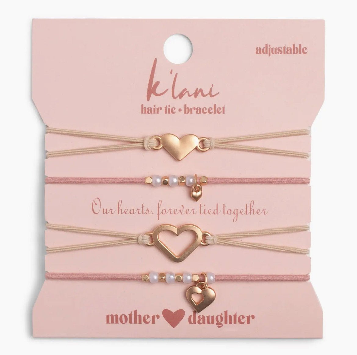 K’Lani Hair Tie Bracelets - Mother & Daughter - The Nines
