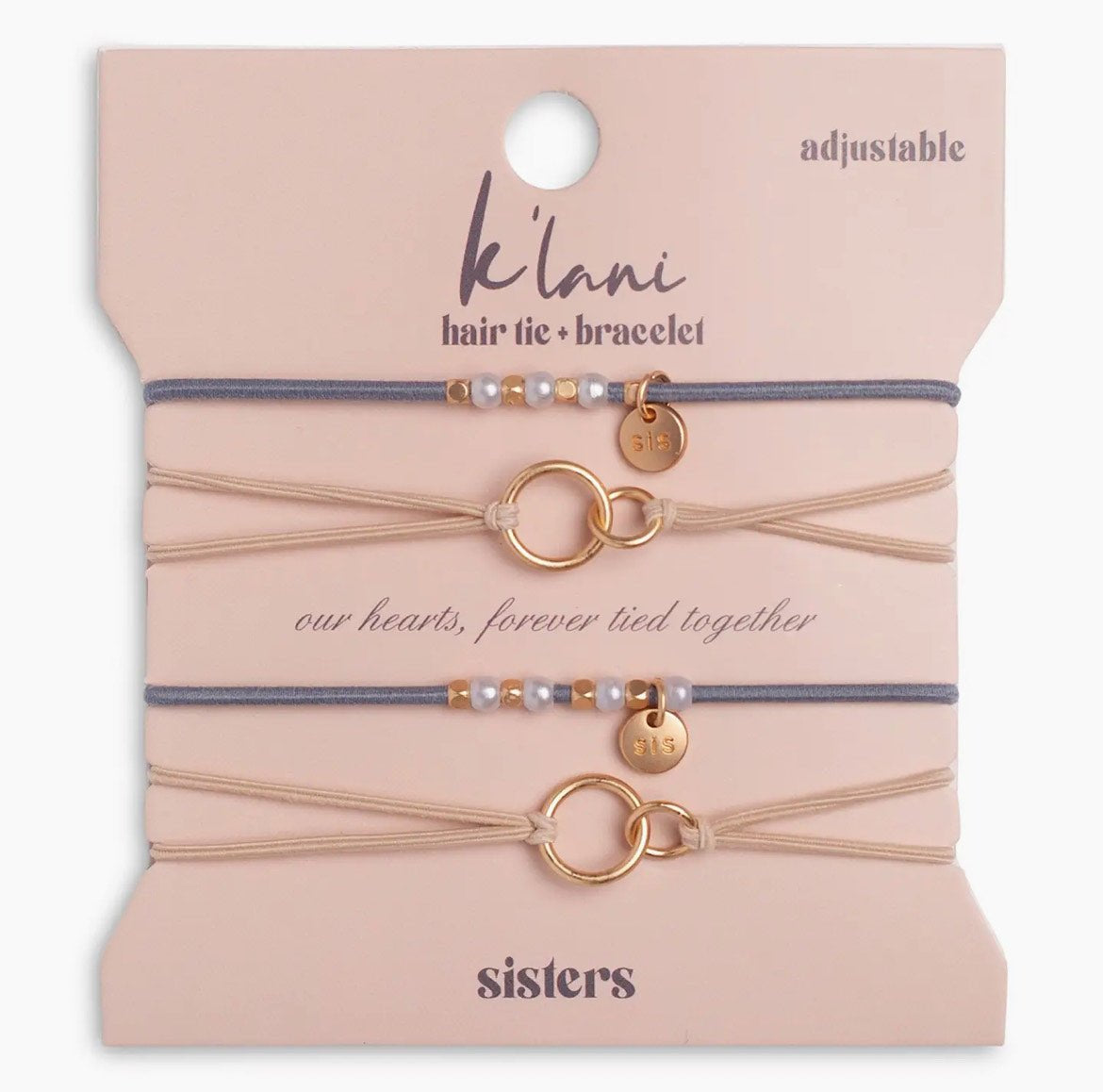 K’Lani Hair Tie Bracelet - Sisters - The Nines