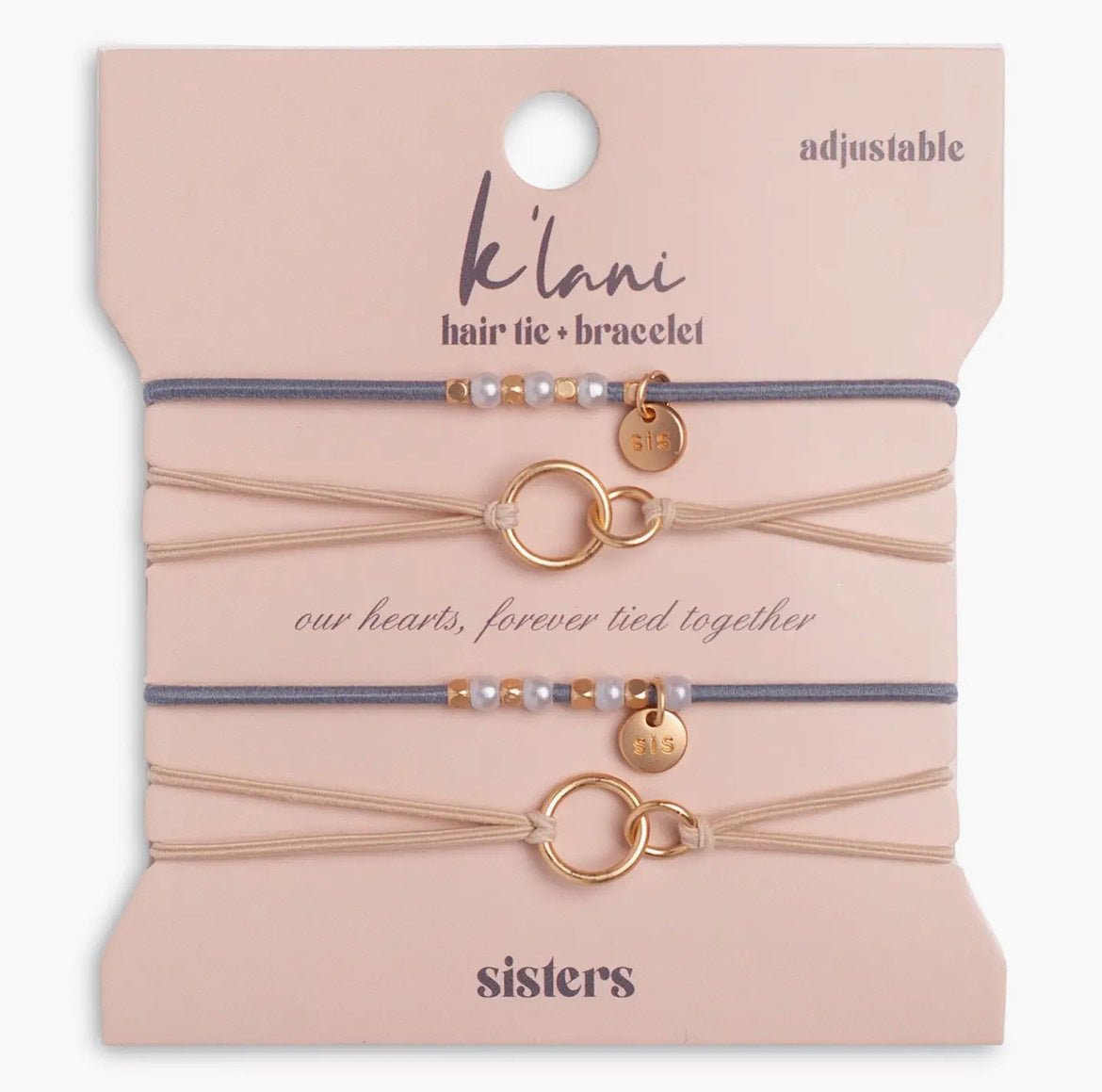 K’Lani Hair Tie Bracelet - Sisters - The Nines