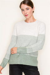 Gradient Colorblock Sweaters - 2 Colors!