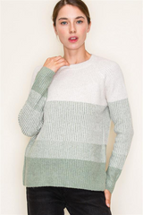 Gradient Colorblock Sweaters - 2 Colors!