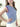 Knit Pinstripe Ruffle Hem Top - The Nines