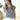Knit Pinstripe Ruffle Hem Top - The Nines