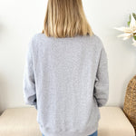 "Go Team" Gingham Patchwork Crew - The Nines