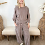 Mineral Wash Barrel Jogger - 2 colors! - The Nines