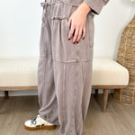 Mineral Wash Barrel Jogger - 2 colors! - The Nines