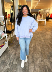 Mineral Wash Oversized Pullovers- 2 colors!