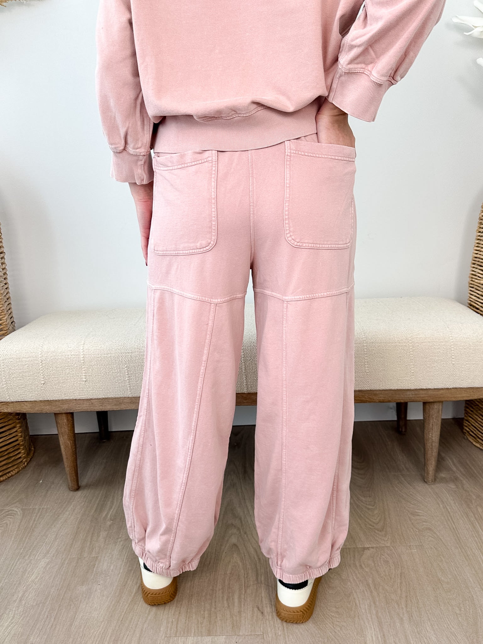 Mineral Wash Barrel Jogger - 2 colors! - The Nines