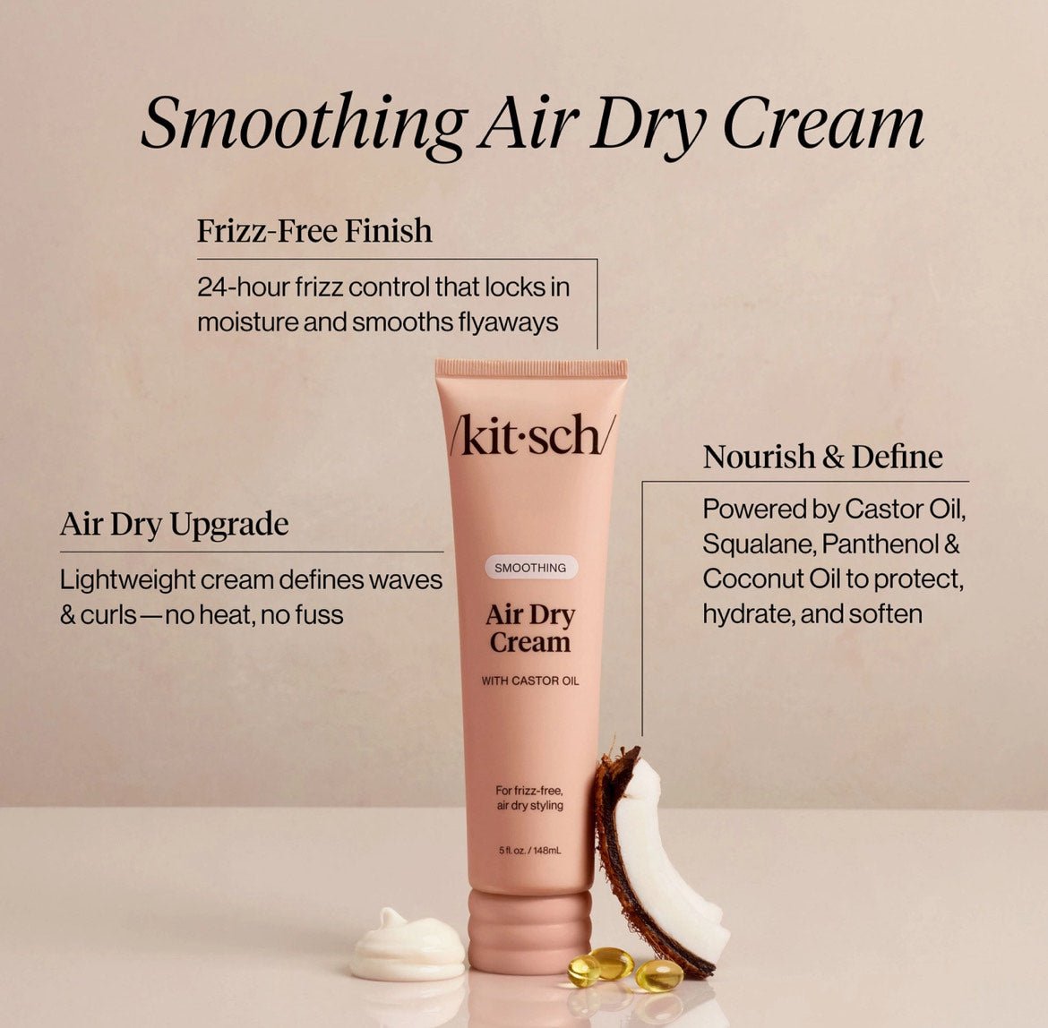 Kitsch Air Dry Cream - The Nines