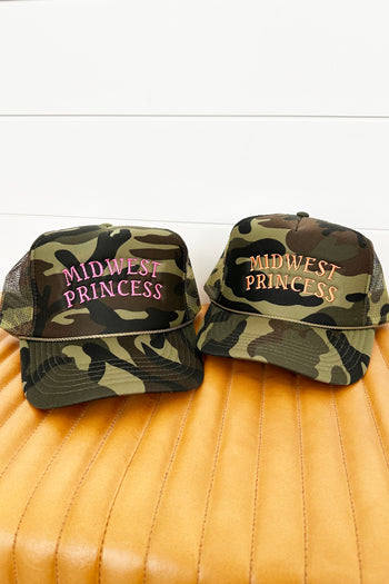 Midwest Princess Camo Hats - 2 Styles!