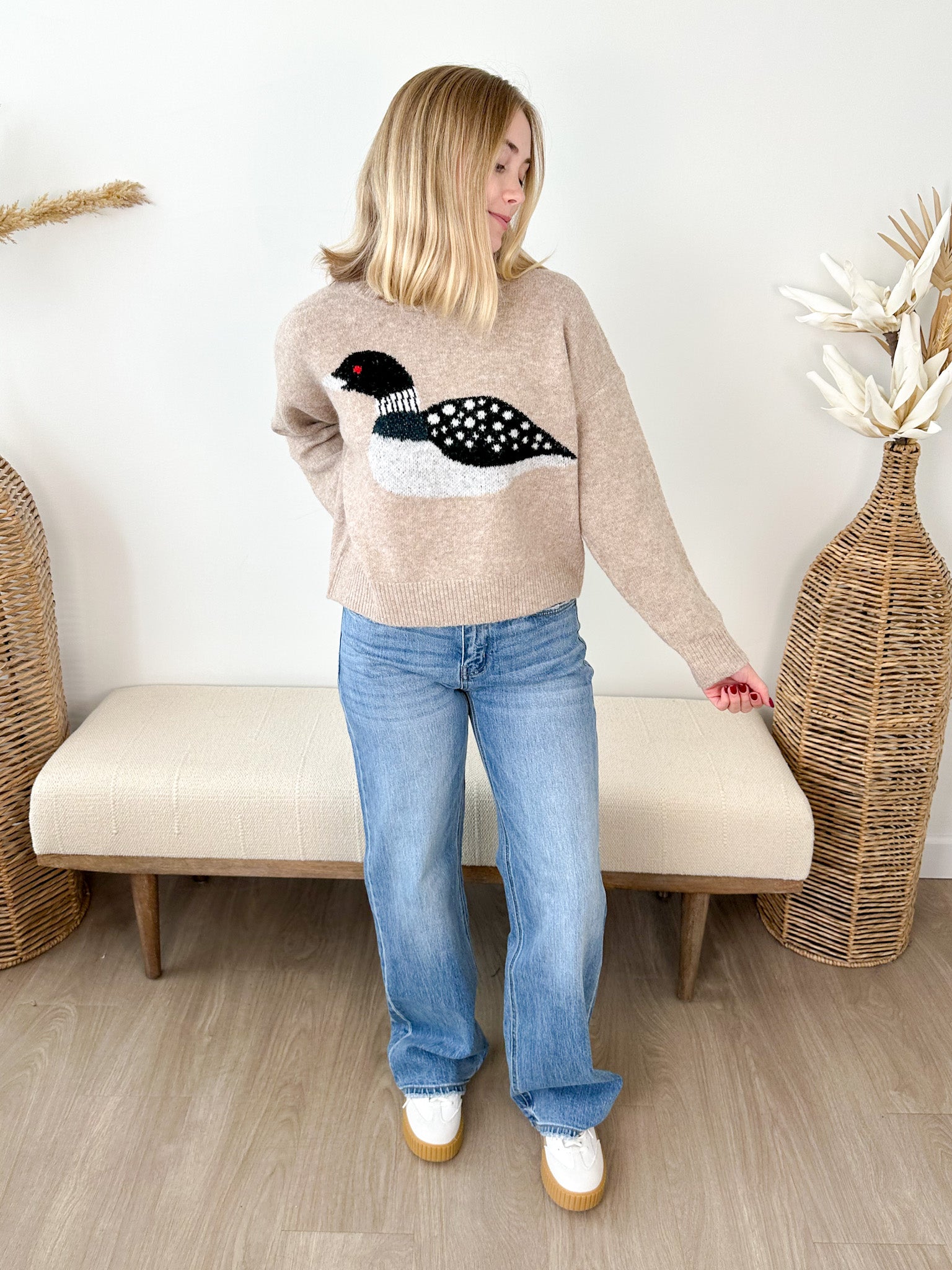 Nines Exclusive Loon Crew Sweater - 3 colors! - The Nines