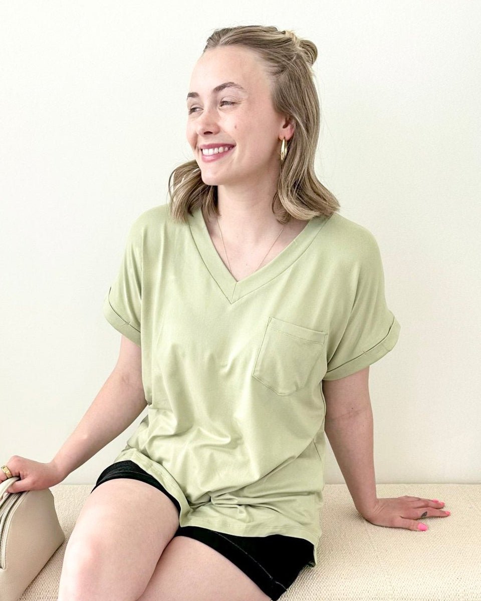 Buttery Soft Pocket Tees - The Nines