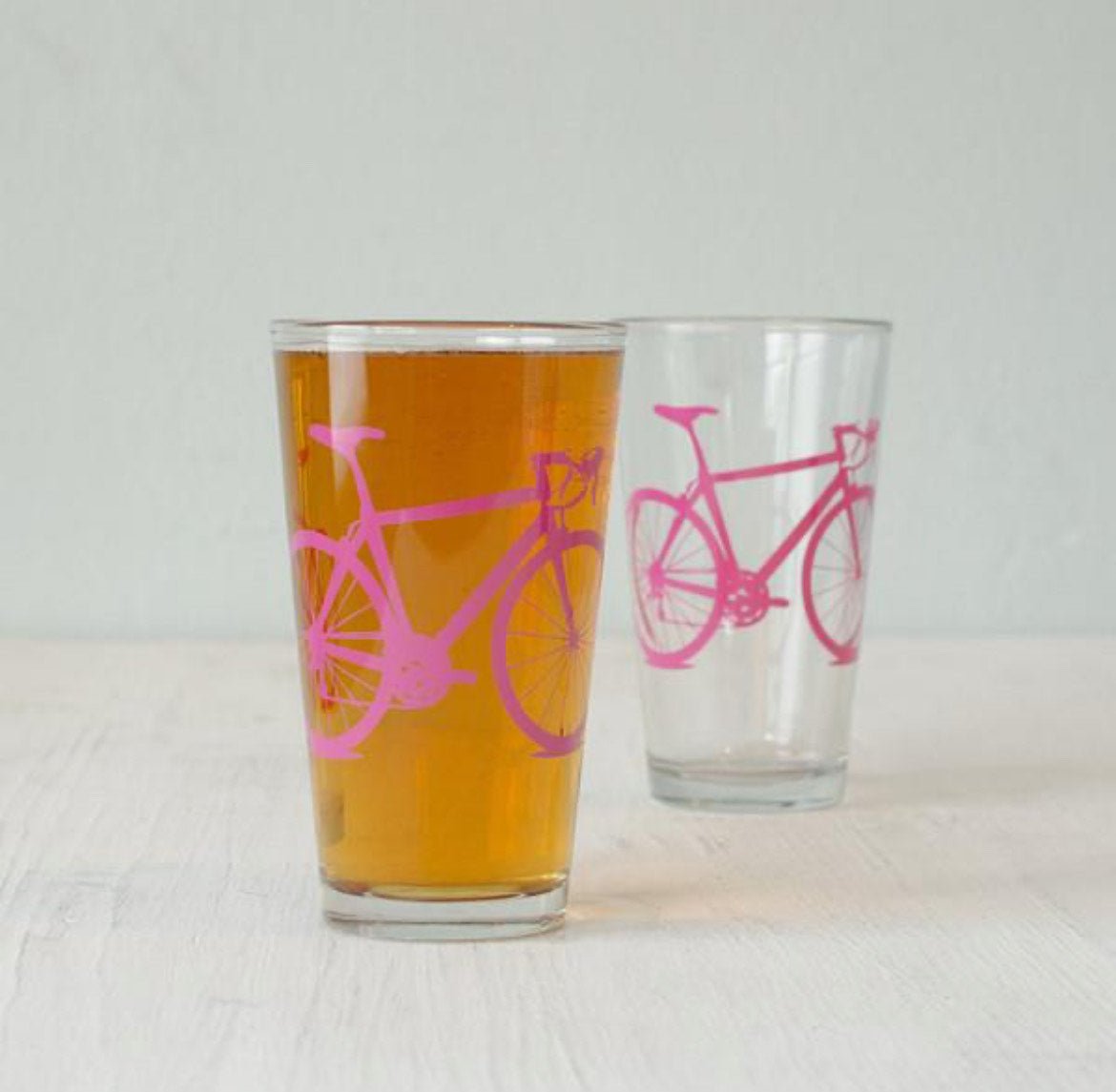 Bicycle Pint Glass - The Nines