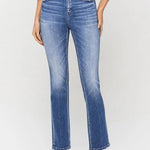 Flying Monkey High Rise Poised Slim Straight Jeans - FINAL SALE! - The Nines