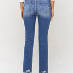 Flying Monkey High Rise Poised Slim Straight Jeans - FINAL SALE! - The Nines
