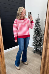 Sweet Like Candy Striped Pullovers - 2 Colors!