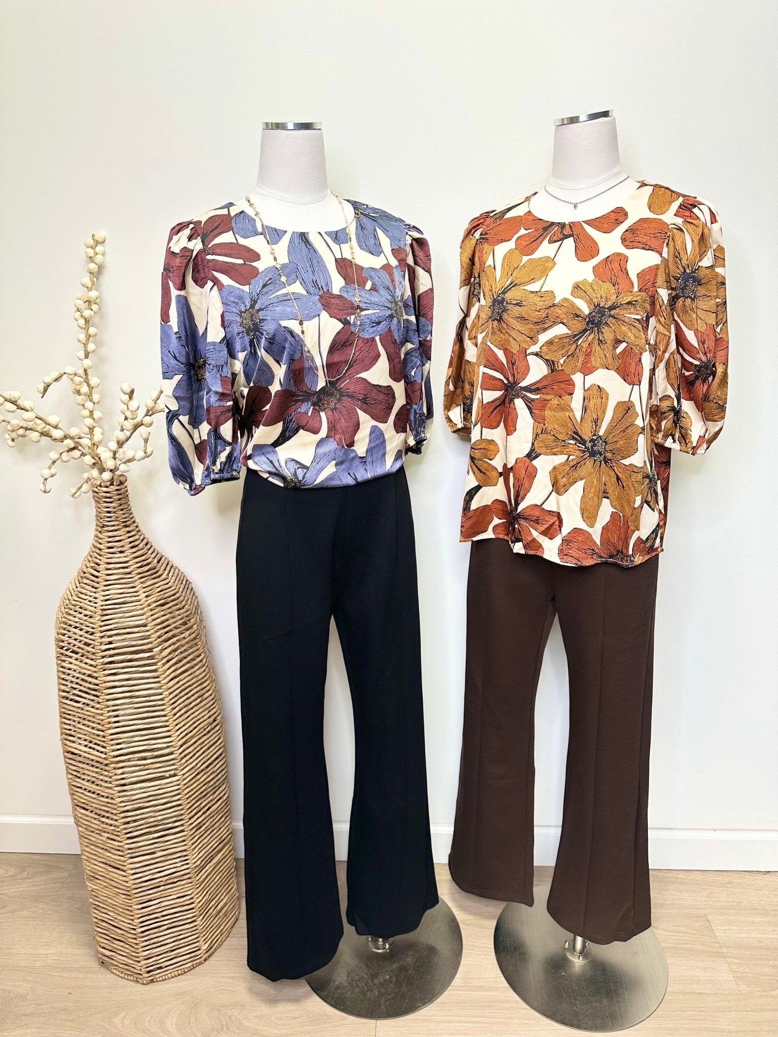 Scuba Wide Leg Dress Pant - 2 Colors! - The Nines
