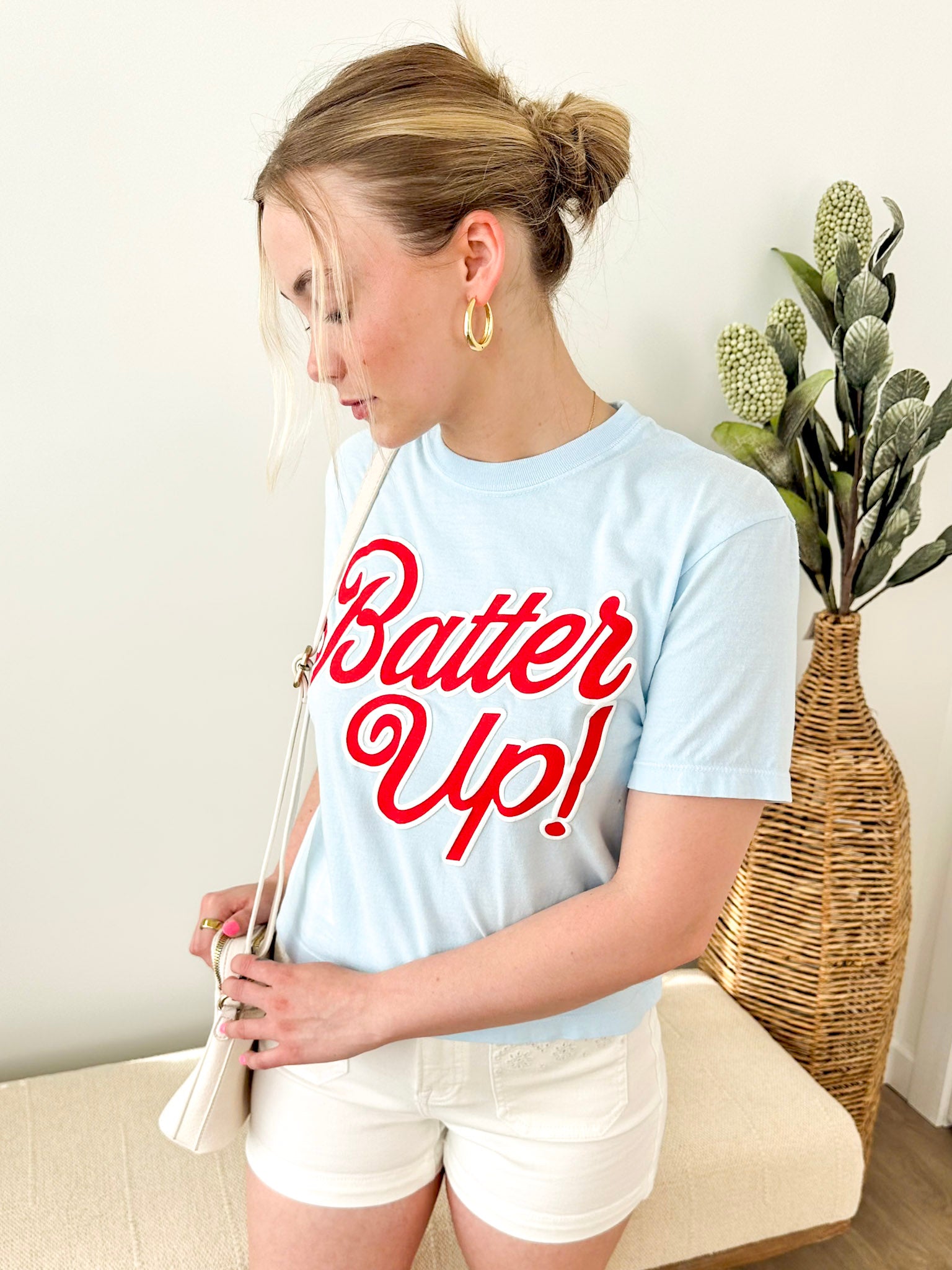"Batter Up!" Cropped Tee - The Nines