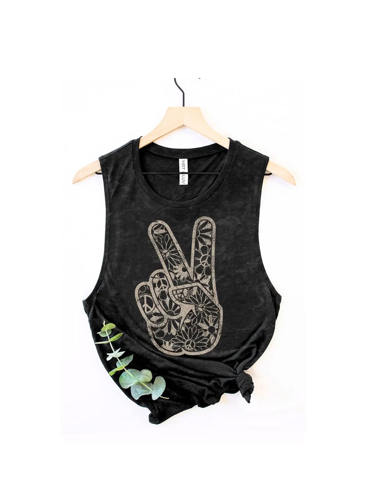 Peace & Love Tank Top - 2 colors! - The Nines