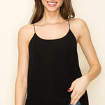 Simply Stunning Spaghetti Strap Tanks - 2 Colors! - The Nines