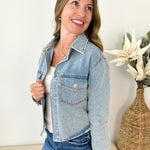 The Everyday Denim Shacket - The Nines