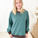 Cozy Days Stripe Top - The Nines